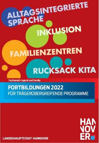 Das bunte Cover des Programmheftes